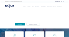 Desktop Screenshot of nsvma.ca